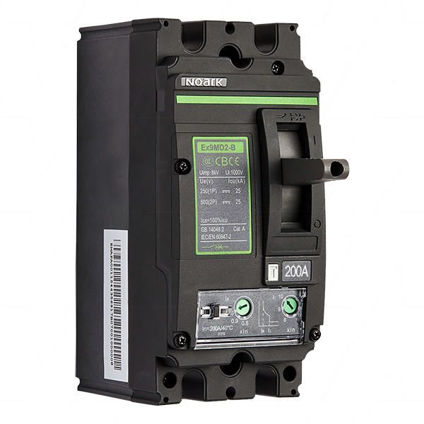 Noark N852901-2P-MCCB 200A/500VDC